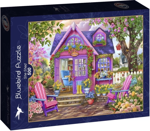 Puzzle Bluebird „Jej kůlna” 500 elementów