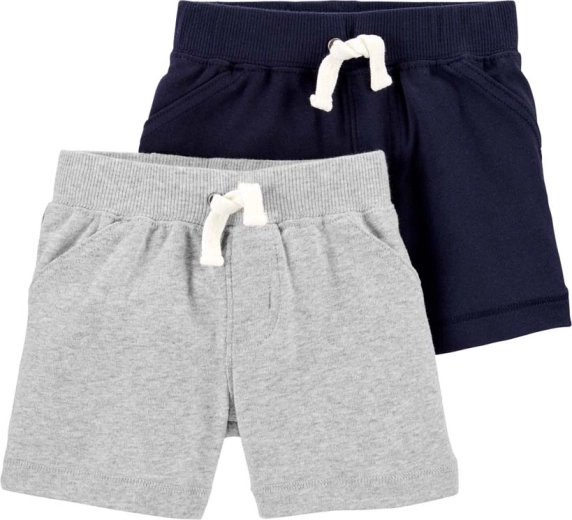 CARTER'S krótkie spodenki dla chłopca, 2 szt. – NB/ rozmiar 56