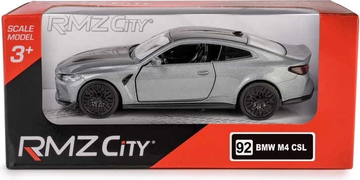 Metalowy model RMZ City Porsche 930 Turbo 1:32 srebrny