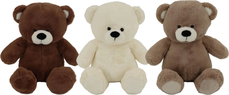 Pluszowy miś Cuddly & Huggy 50 cm (3 kolory) - 1 sztuka