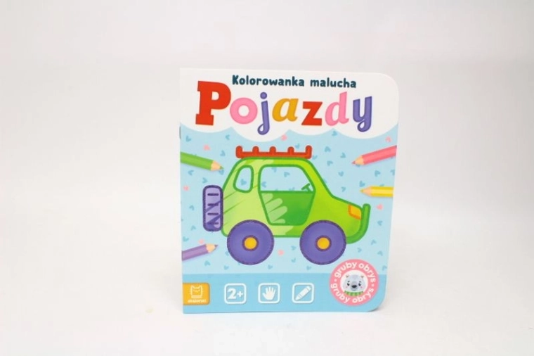 Kolorowanka dla najmłodszych – pojazdy