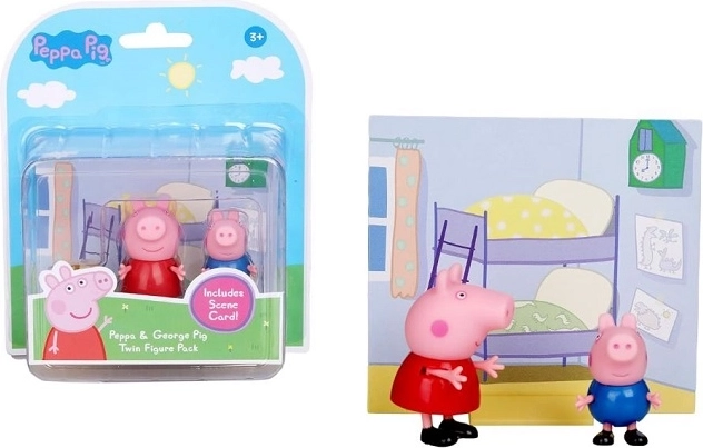 Hasbro Peppa Pig zestaw figurek Peppa i George