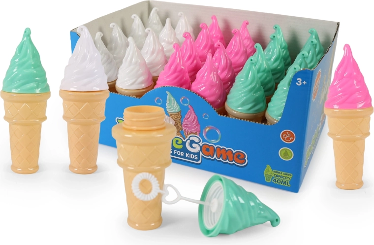 Bańki mydlane w kształcie loda 40 ml