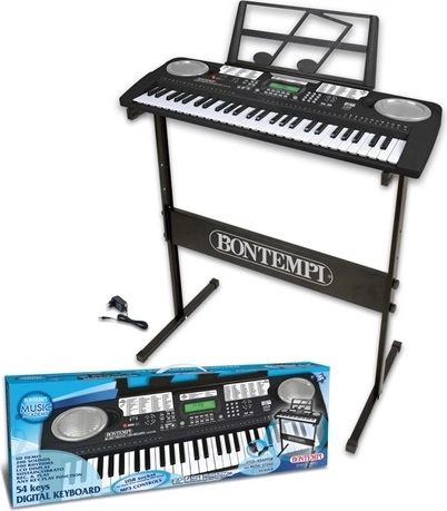 Bontempi Profi elektroniczny keyboard z 54 klawiszami