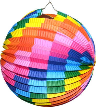 Papierowy lampion kula 25 cm