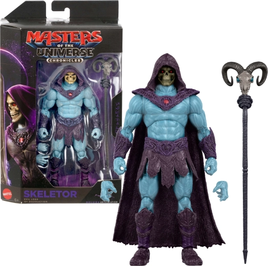 Mattel Masters of the Universe Chronicles figurka Skeletor 17 cm z akcesoriami
