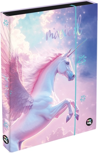 Pudełko na zeszyty A5 Jumbo Pegaz