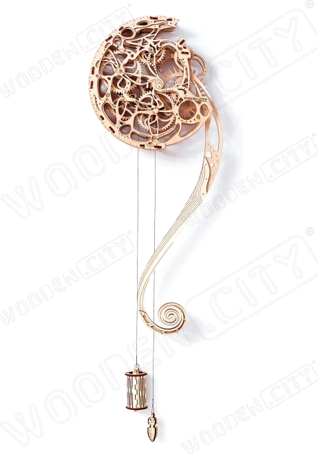 WOODEN CITY puzzle 3D Wahadło 121 elementów