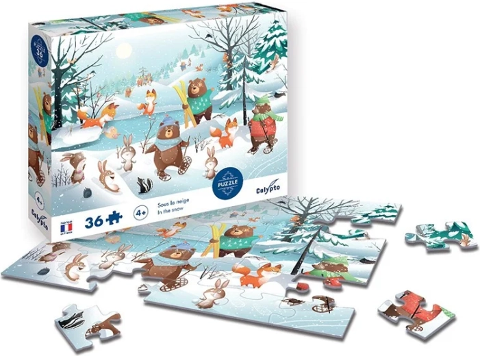 Sentosphere puzzle Na śniegu 36 elementów