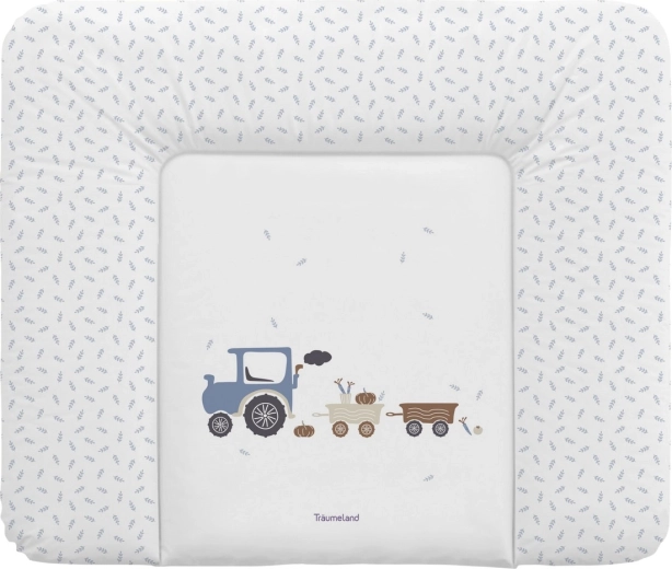 Träumeland mata do przewijania Little Farm blau 75 × 85 cm