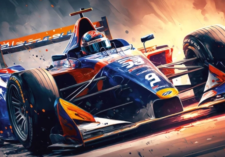 Dino puzzle Formuła 500 elementów