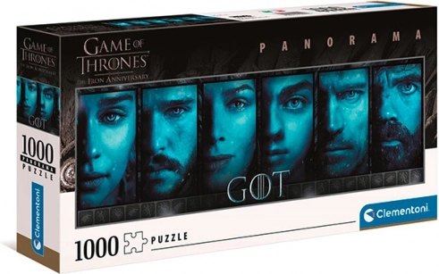 Puzzle 1000 Panorama Gra o tron