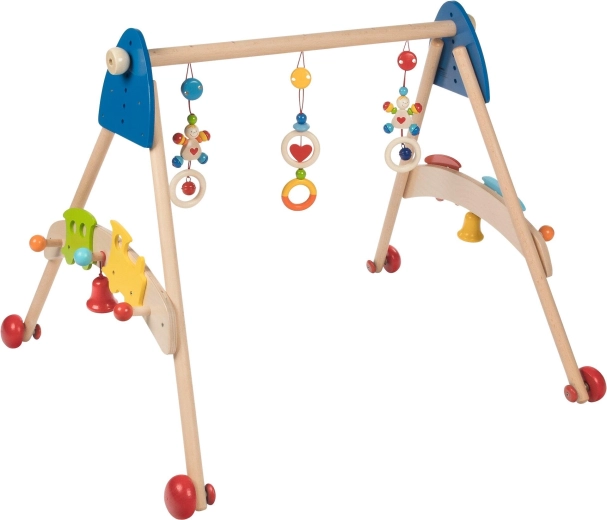 Baby-Fit dziecięcy pałąk z zabawkami i pchacz do nauki chodzenia 3 w 1