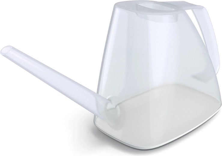 Dzbanek Rivo 1,7 l transparentny biały