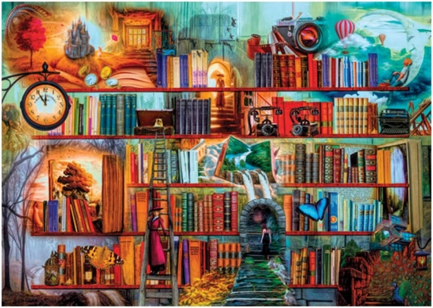 ANATOLIAN Puzzle Tajemnicza biblioteka 3000 elementów