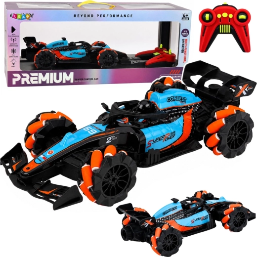 Sportowy samochód RC zdalnie sterowany do driftu ze światłami 31 cm 1:14 - 1 sztuka