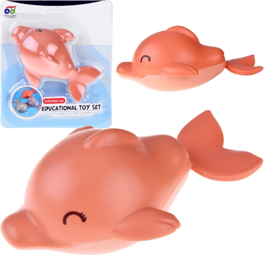 Nakrcany pływający delfinek do kąpieli - 1 sztuka