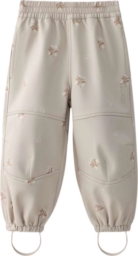 Spodnie softshellowe Leokid Vic Silver Cloud Flower rozm. 86