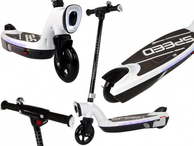 Elektryczna hulajnoga biała