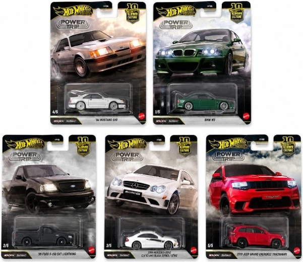 Hot Wheels Premium kolekcjonerski samochodzik Power Trip (mix wariantów) - 1 szt.