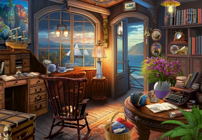 Puzzle 1000 elementów – dom marynarza