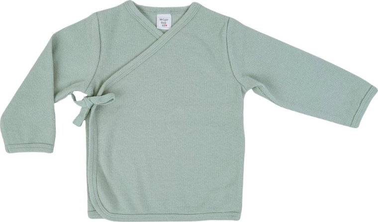 Lodger topper nomad rib zawijany kaftanik silt green roz. 56