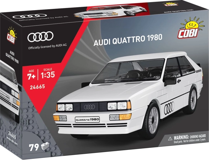 Cobi Audi Quattro 1980 1:35 (79 elementów)