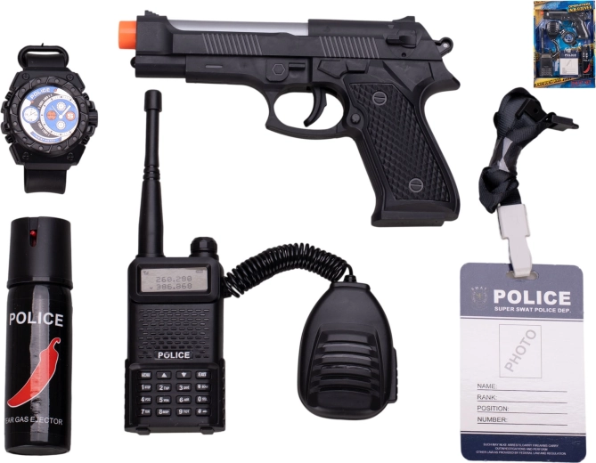 Policyjne środki transportu – zestaw 5 szt. na napęd cierny