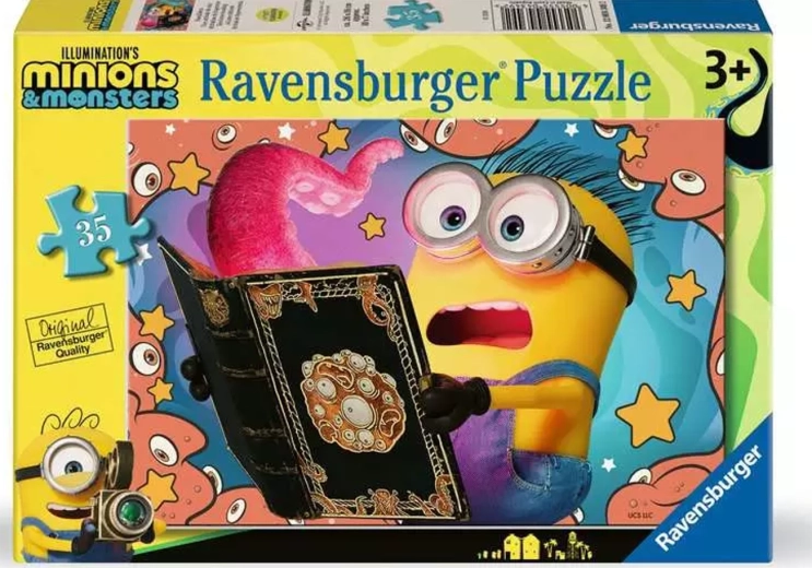 Puzzle Ravensburger Minionki i potwory 35 elementów