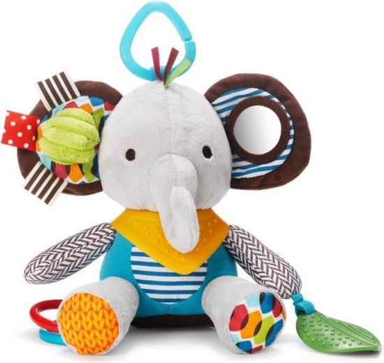 Skip Hop Zabawka aktywizująca na kółku C Bandana Buddies – słonik