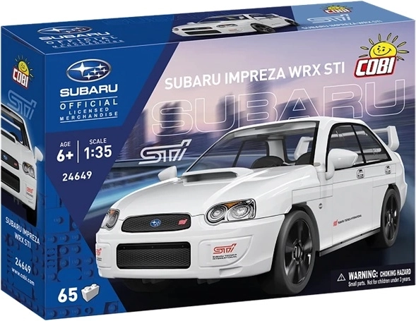Cobi Subaru Impreza WRX STI – zestaw konstrukcyjny 1:35 (65 elementów)