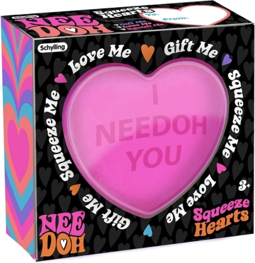 Nee Doh ściskane antystresowe serce