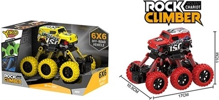 Auto Graffiti Crawler 6WD 1:43 na napęd wsteczny