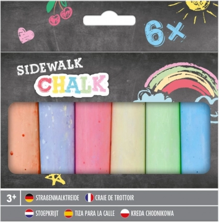 Kreda chodnikowa 6 szt.