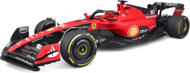 Maisto Tech R/C Ferrari SF-23 – bolid F1 zdalnie sterowany 1:10 z dźwiękami (Charles Leclerc)