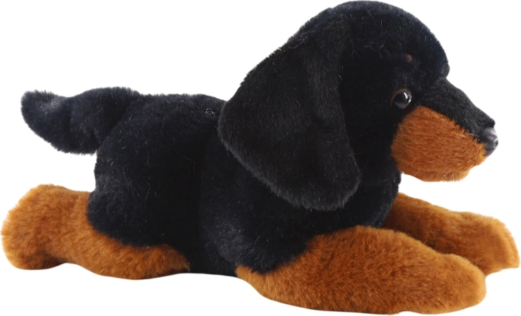 Pluszowy jamnik leżący 26 cm