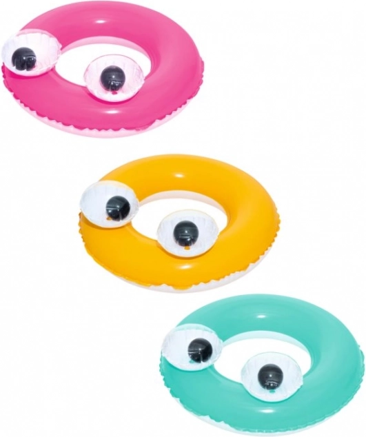 Bestway dziecięce dmuchane kółko do pływania z oczami 61 cm - 1 sztuka