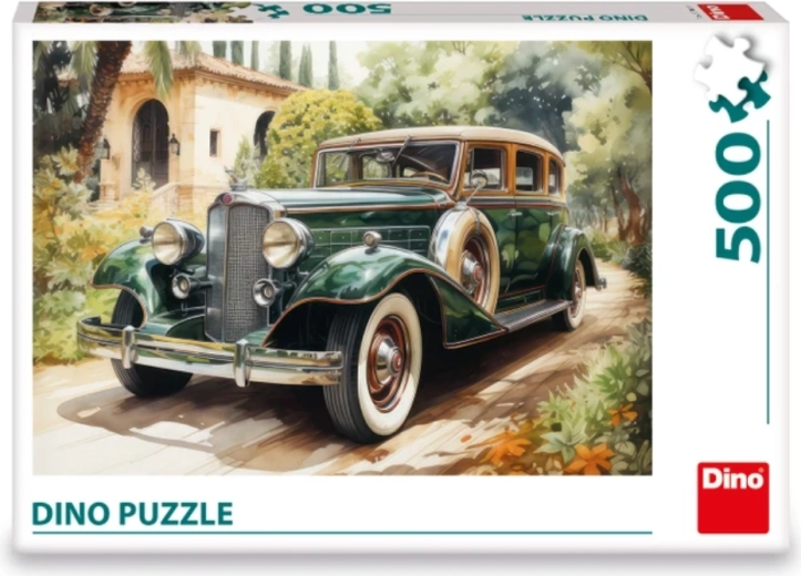 Puzzle Dino Zielony Rolls-Royce 500 elementów