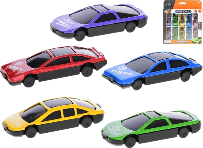 Zestaw sportowych autek 1:64, 10 szt.