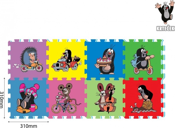 Piankowy dywan KRTEČEK 29 × 29 cm