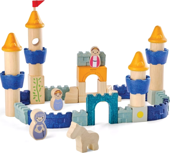 PlanToys klocki konstrukcyjne Zamek (40 elementów)