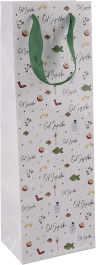 Papierowa torba prezentowa na wino „Od Dzieciątka Jezus”