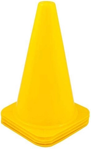 Merco treningowy stożek sportowy 23 cm żółty - 1 szt.