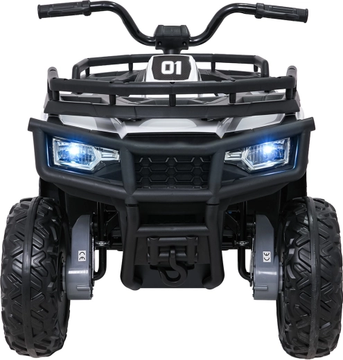 Elektryczny dziecięcy quad WOLF 4x4, biały