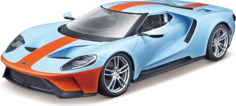 Maisto 2017 Ford GT niebiesko-pomarańczowy 1:18