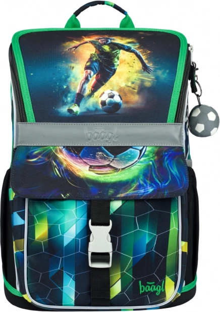 Tornister szkolny BAAGL Zippy Piłkarz