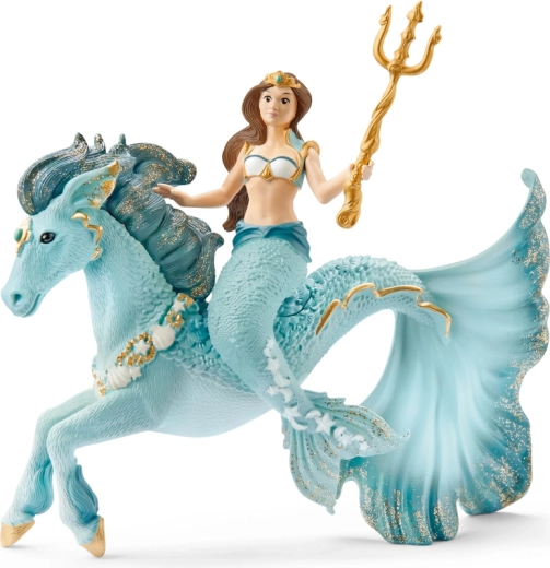 Schleich bayala morska panna Eyela na podwodnym jednorożcu