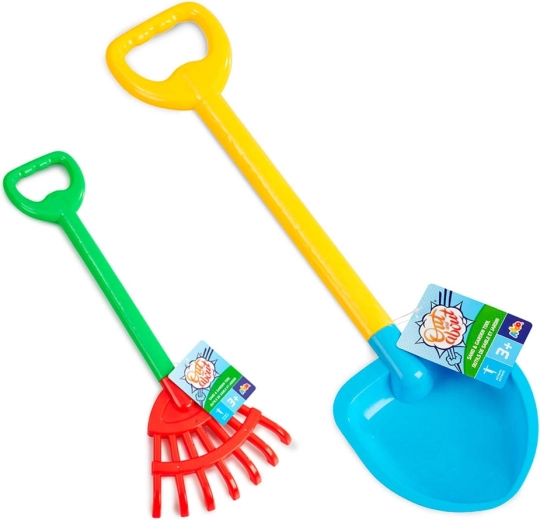 Zabawki do piasku – plastikowe narzędzia ogrodowe Addo