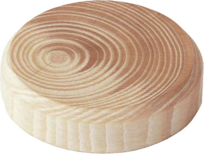 Sęki gałęziowe z drewna 20 × 7 mm, 30 szt.