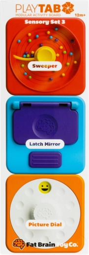 Zestaw sensorycznych zabawek PlayTab Tile Set 3